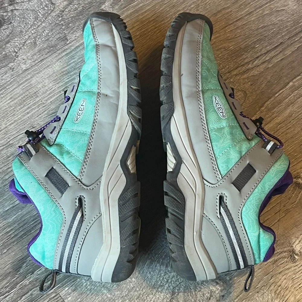 Keen Targhee Sport Vent Blue Hiking Shoes Womens 7 Youth 6‎ UK 5 EU 38